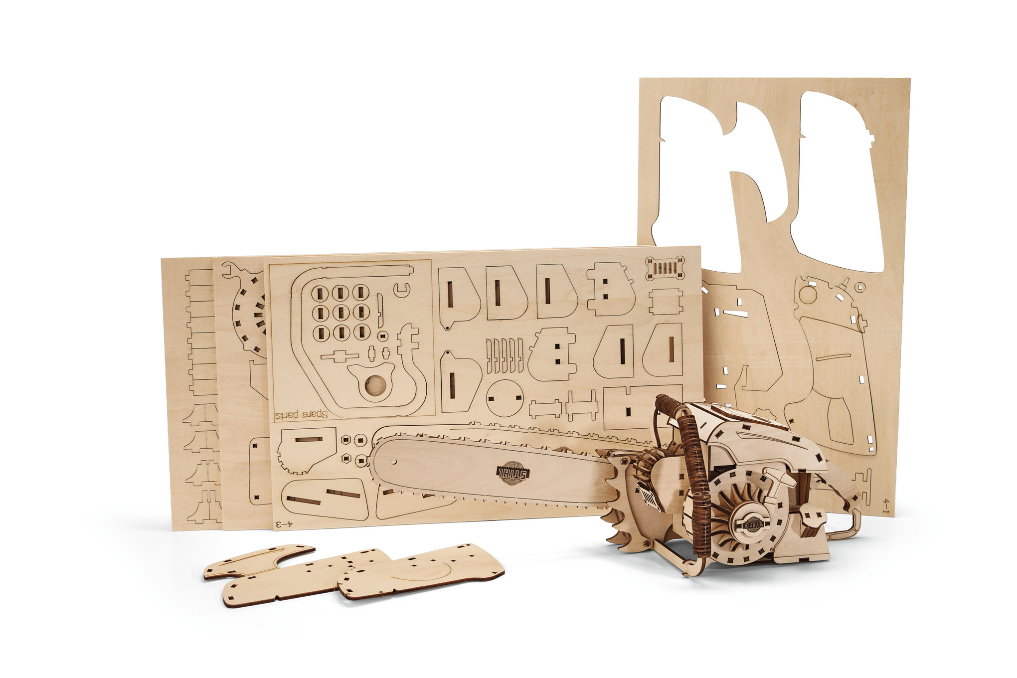 drewniane puzzle 3D CONTRA