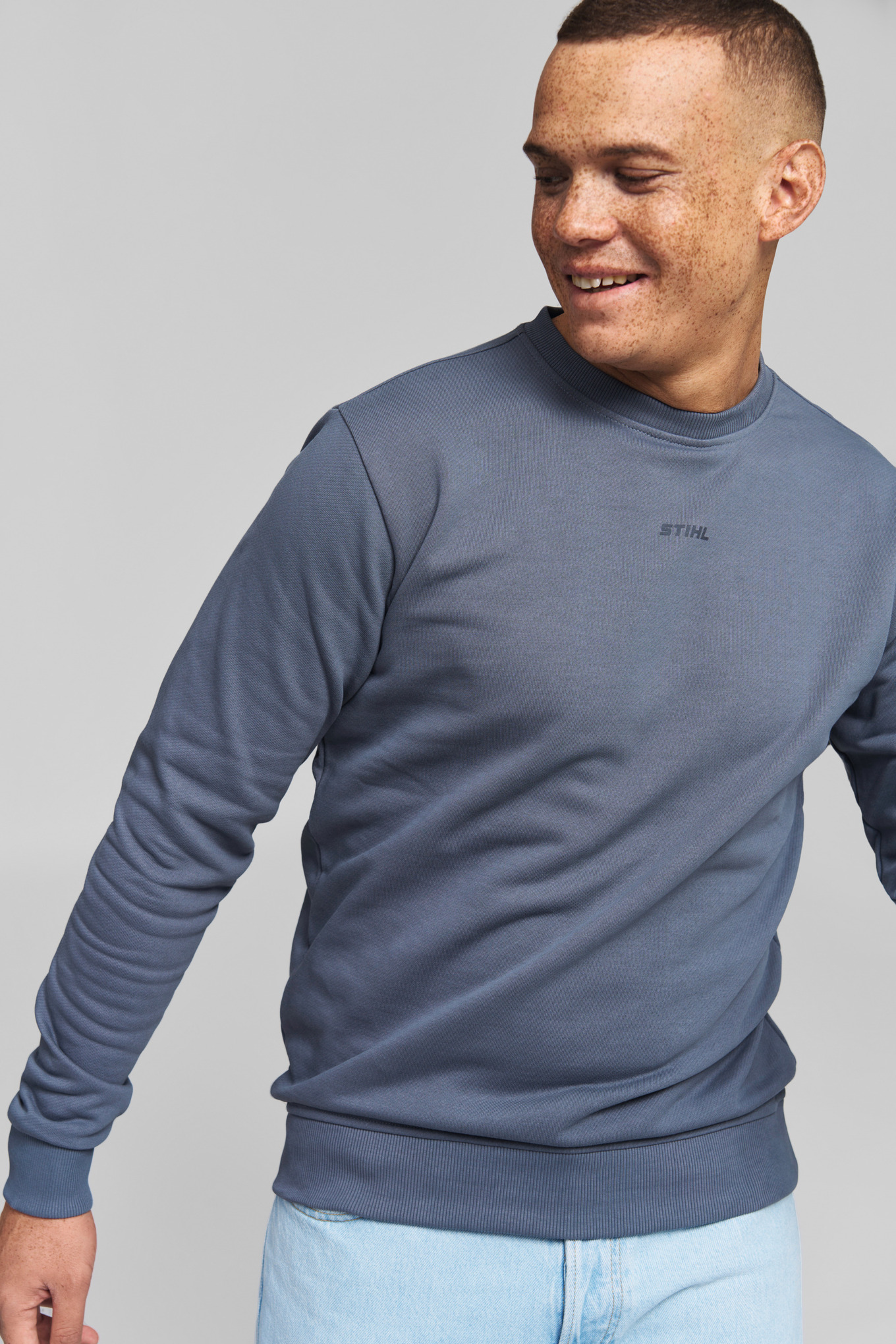 Bluza logo CHEST BLUE