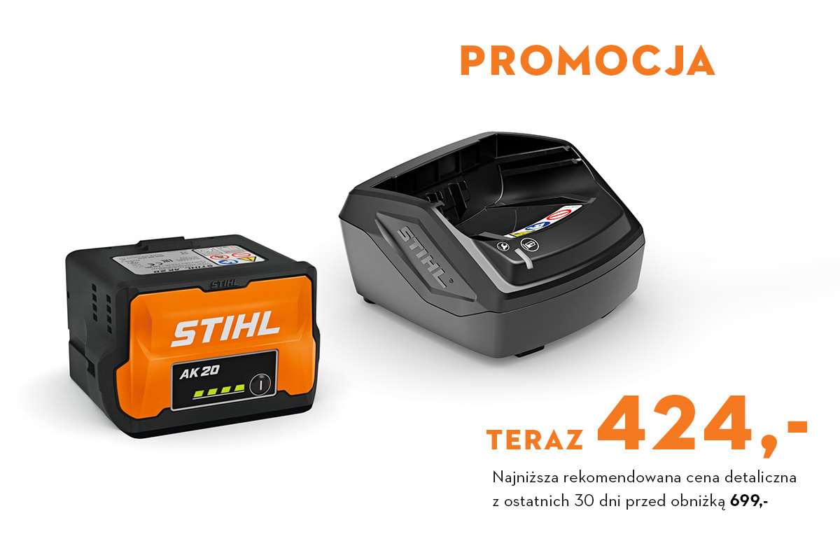 Zestaw startowy z akumulatorem AK 20 i ładowarką AL 101