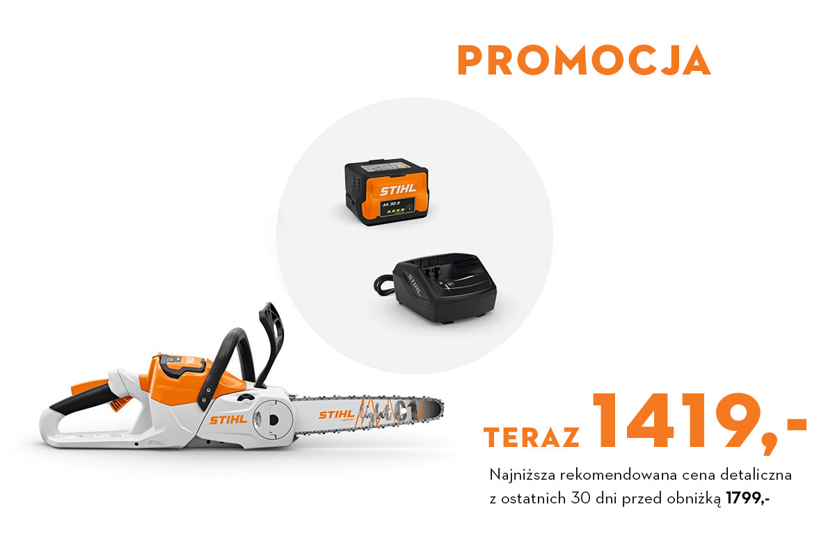 Pilarka MSA 70 C-B, z akumulatorem AK 30 S i ładowarką AL 101