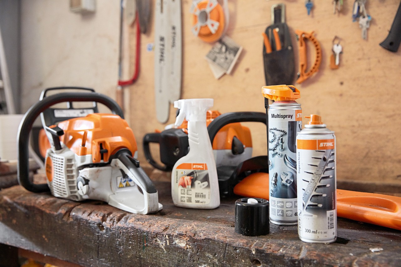 Materiały do czyszczenia pilarki łańcuchowej STIHL