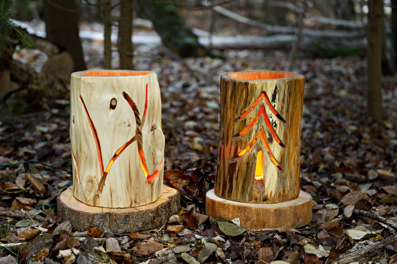 Zrób to sam – drewniany lampion ze wzorem