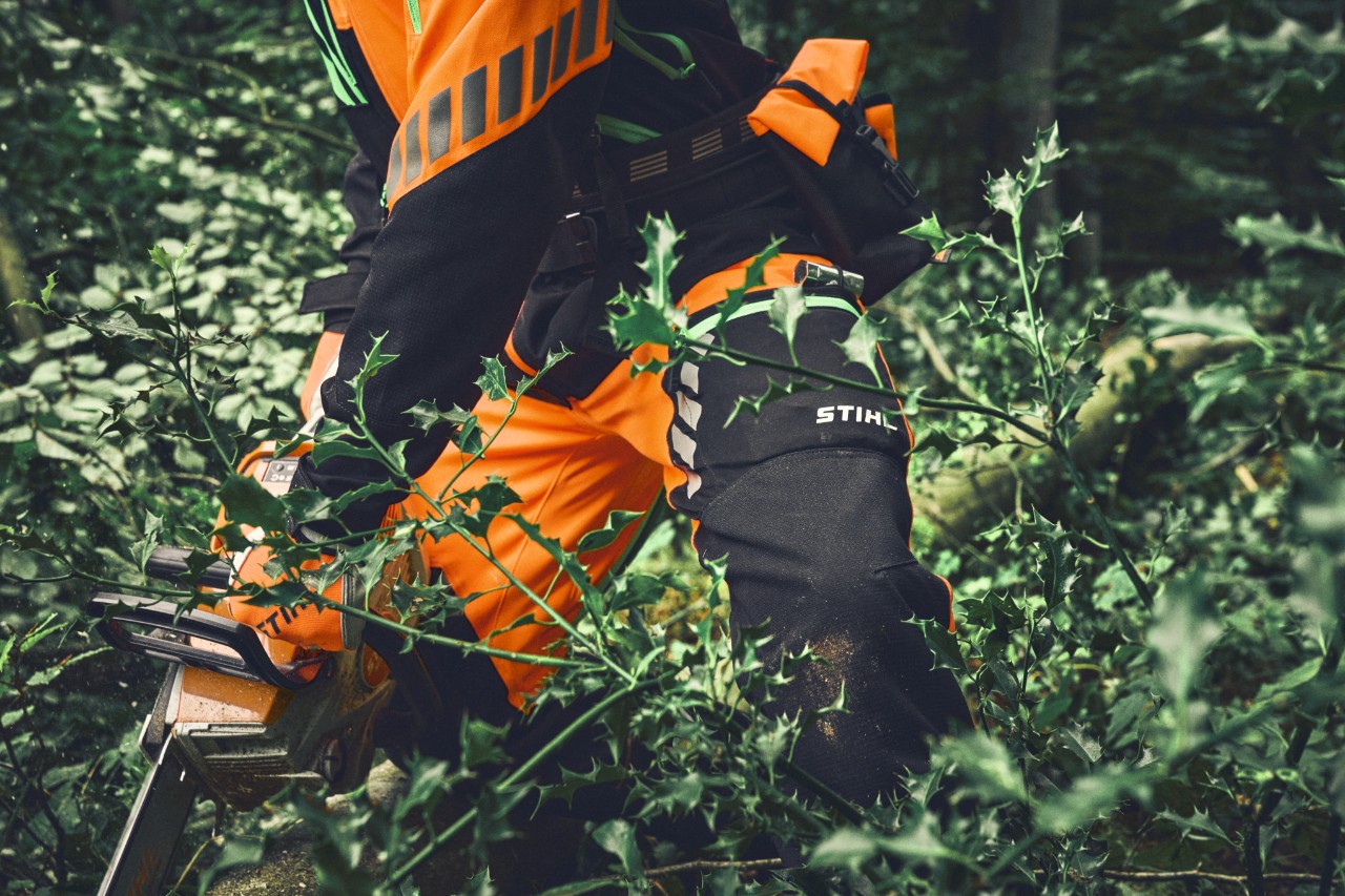 Wyposażenie ochronne STIHL do stosowania przy wymagającej roślinności
